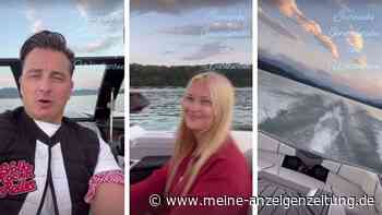 Vor „Starnacht“-Auftritt: Schlagerstar Andreas Gabalier mit schöner Unbekannten auf dem Wörthersee