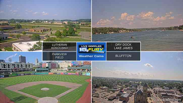 Toasty end to our Saturday across the area