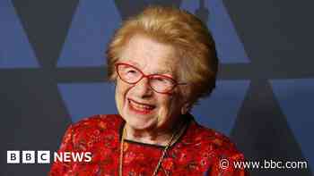 Celebrity sex therapist Dr Ruth Westheimer dies at 96
