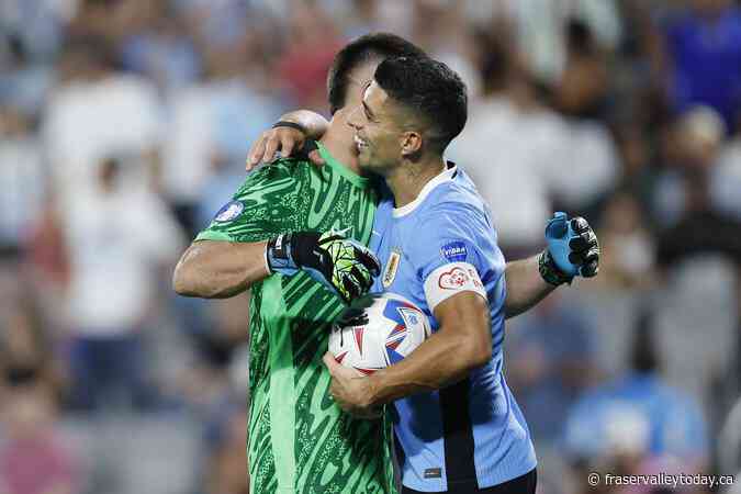 Uruguay rallies to beat Canada 4-3 in shootout for third place at Copa America