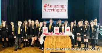 Mount Carmel pupils present what they love about Accrington