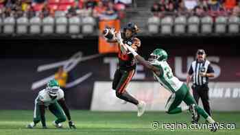B.C. Lions snap Saskatchewan Roughriders' undefeated streak with 35-20 victory