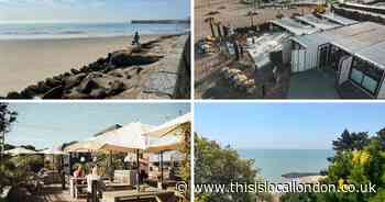 Folkestone: The seaside town with striking beaches and lighthouse bar