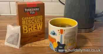 Drinking Yorkshire Tea's new 'Biscoff' flavour seriously confused my senses