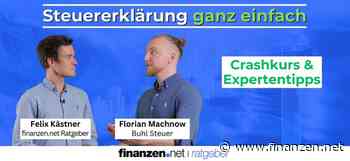 (Video) Steuererklärung - Tipps vom Experten