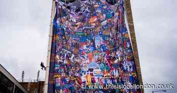 JW3, Finchley Road mural celebrates London's Jewish history