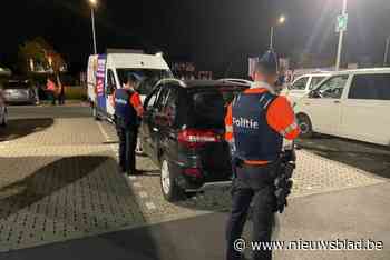 Grote verkeersactie in Blankenberge: 13 bestuurders onder invloed van alcohol of drugs, ook steekwapen aangetroffen