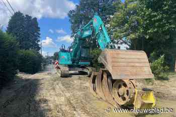 Wegenwerken in Olen-centrum zitten op schema: “Vanaf 4 augustus werken we verder”
