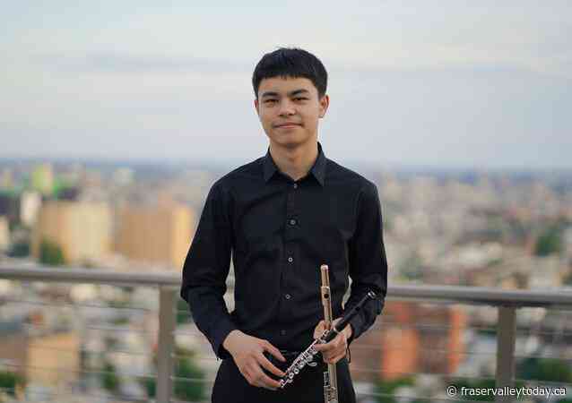 Curtain pulls back to reveal Vancouver orchestra’s new flutist is still in school