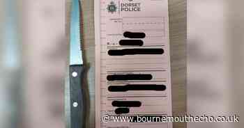 Shoplifter caught with knife in Bournemouth town centre