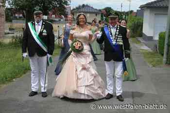 Höhepunkt eines grandiosen Regentenjahres für das  Königspaar Rolf Neidereck und Nicole Solbach