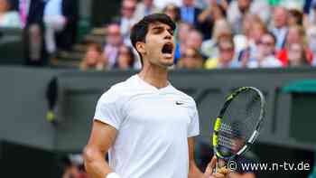 Serbe verpasst Historisches: Alcaraz zerlegt Djokovic im Wimbledon-Finale