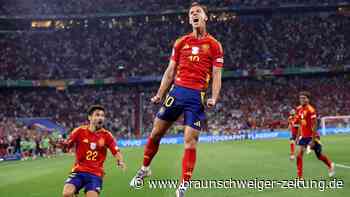 EM-Finale: Spanien mit Top-Elf, Überraschung bei England