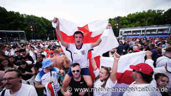 „It’s coming home“: England-Fans stimmen sich auf EM-Finale gegen Spanien ein
