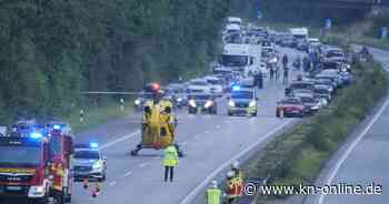 Autobahn gesperrt: Schwerer Unfall auf der A215 bei Rumohr