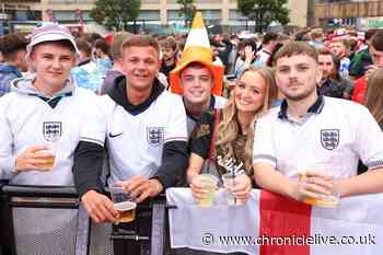 Joy and heartbreak for England fans at Central Park in Newcastle for Euro 2024 final