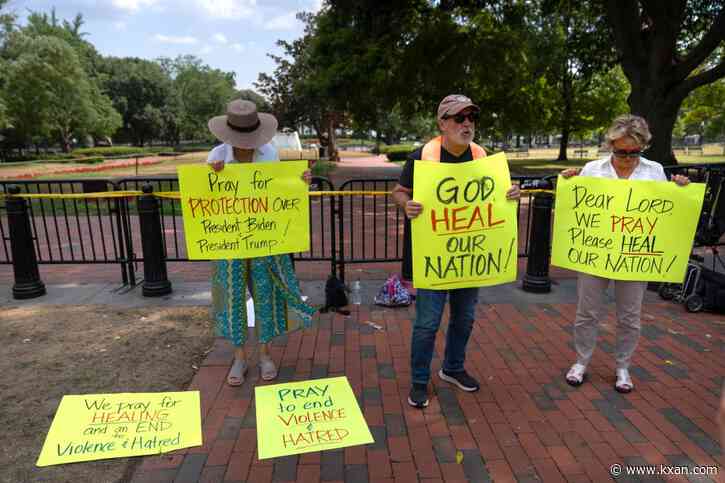 America's toxic political climate faces calls to 'tone it down' after assassination attempt on Trump