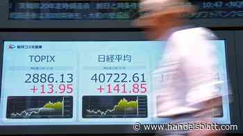 Börsen in Asien: Attentatsversuch auf Trump und schwaches BIP-Wachstum in China belasten