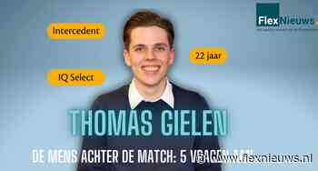 De mens achter de match: 5 vragen aan Thomas Gielen (22) van IQ Select