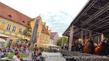 Das Open-Air-Konzert des Casco Phil Orchester ist ein Geschenk an die Weißenhorner