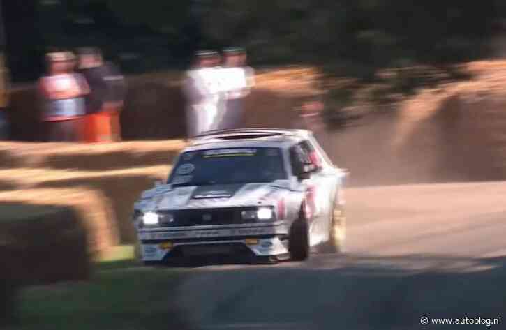 Travis Pastrana sloopt zijn Subie op Goodwood [video]