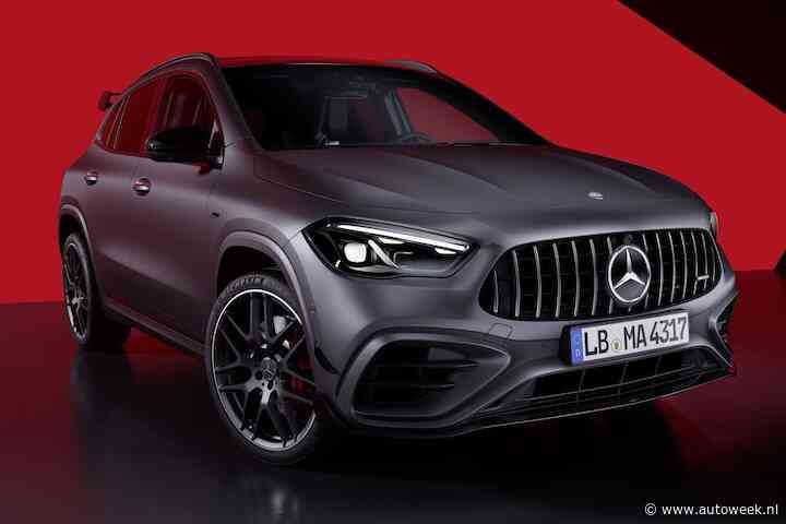 Vernieuwde Mercedes-AMG GLA 45 S kost bijna €130.000