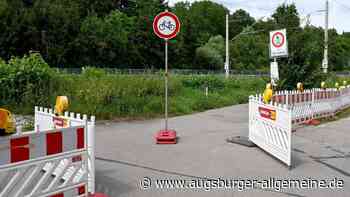 Sie stören die Arbeiten und bringen sich in Gefahr: Radfahrer ignorieren Sperrung auf Donauradweg