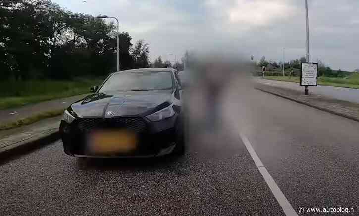 Video: BMW-rijder gesnapt door lasergun, rijbewijs kwijt