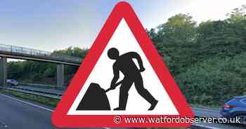 A41 closures near Watford lasting three weeks start today