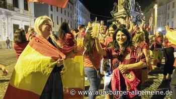 Fiesta española in Augsburg: So wurde der EM-Titel gefeiert