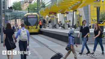 Tram services disrupted by overhead line fault