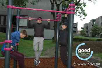 Interactieve voetbalmuur en barpark in speeltuin Jagersborg