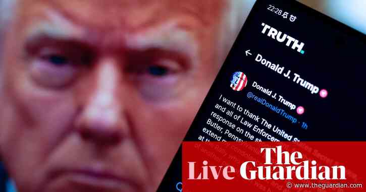 Wall Street stocks rise after Donald Trump assassination attempt – business live