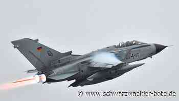 Kampfflugzeug übt den Ernstfall: „Tornado“ fliegt  über dem Kreis Calw