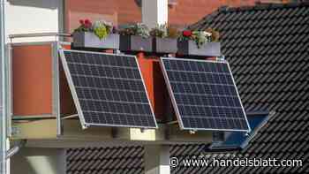 Energie: Vermieter dürfen Balkonkraftwerk nur noch im Ausnahmefall verbieten