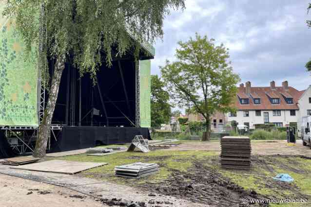 Afbraak Cactusfestival gaat van start