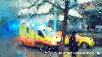 Nach Hagel und Starkregen: Unfälle in Calw riefen am Freitag auch das DRK auf den Plan