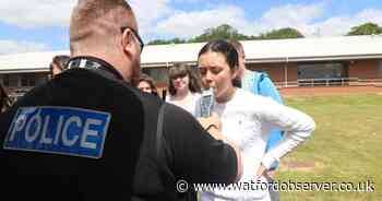 Hertfordshire Constabulary hosts secondary school students