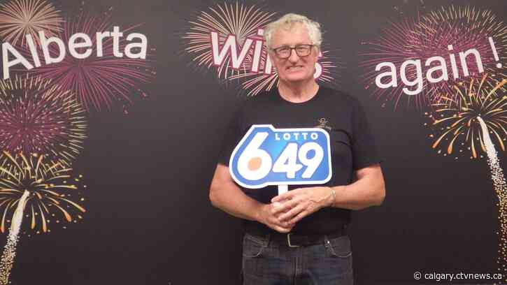 Southern Alberta lottery winner plans to retire: 'I'm debt free'
