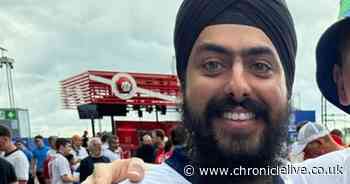 South Shields Sikh England fan whose photo was shared by Three Lions account praises support after being abused by troll
