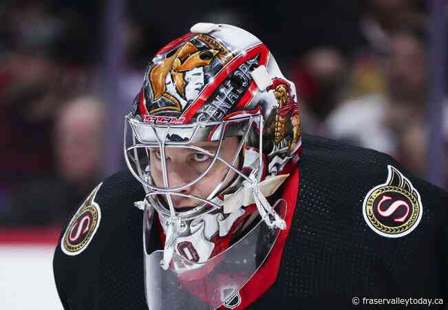 Senators re-sign goaltender Sogaard, deal forward Jarventie to Oilers