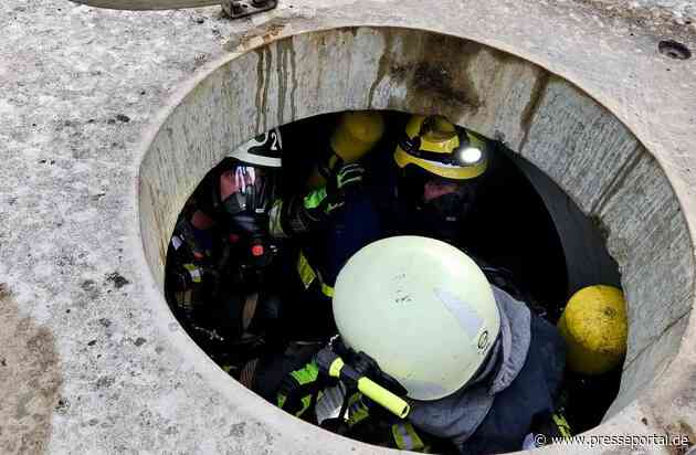 FW Hünxe: Zusammenarbeit stärken - Feuerwehr und THW üben an Bundesschule in Hoya