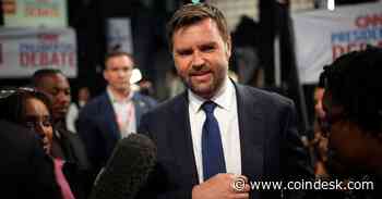 Pro-Crypto Ohio Senator J.D. Vance Is Donald Trump's Vice President Pick