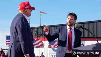 Erst Kritiker, jetzt Anhänger: Trump macht J.D. Vance zu seinem Vize