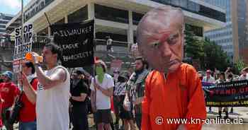 Milwaukee: Hunderte demonstrieren gegen Republikaner am Nominierungsparteitag