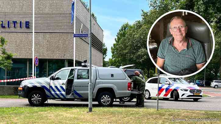 Politiebureau ontruimd: Toon (74) vond granaat en nam die mee