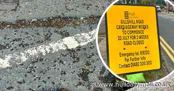 Essential roadworks to start next week with road closures in place