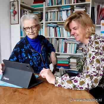 Beeldzorg in de wijk groeit: verpleegkundige spreekt 2 keer zoveel cliënten als bij fysiek bezoek