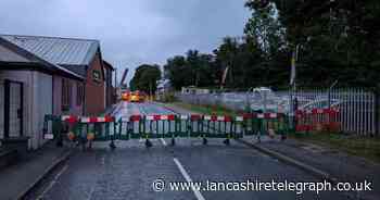 Branch Road in Lower Darwen closed after overnight fire
