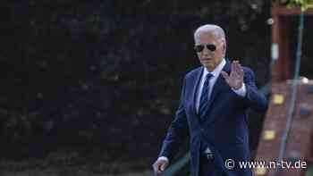 "Ins Visier nehmen": Biden nennt Kommentar zu Trump einen Fehler